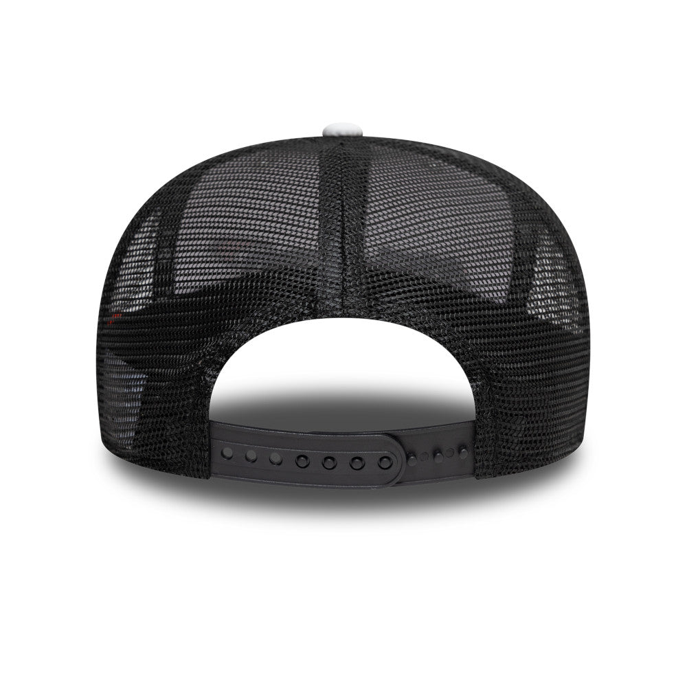 McLaren F1 Racing Hat - Checkered Visor White 9Fifty Formula 1 Trucker Snapback Cap - New Era